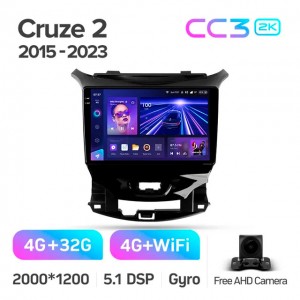 Штатная автомагнитола на Android TEYES CC3 2K для Chevrolet Cruze 2 2015-2023  3/32gb