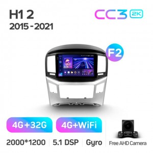 Штатная автомагнитола на Android TEYES CC3 2K для Hyundai H1 2 TQ 2015-2021 (Версия F2) 3/32gb