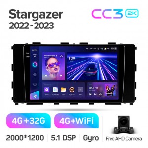 Штатная автомагнитола на Android TEYES CC3 2K для Hyundai Stargazer 2022-2023 3/32gb