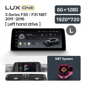 Штатная автомагнитола на Android TEYES LUX ONE для BMW 3-series F30/F31 NBT 2011-2016 (Версия L) 6/128gb