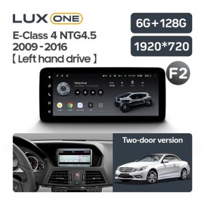 Штатная автомагнитола на Android TEYES LUX ONE для Mercedes-Benz E-Class 4 NTG4.5 W212, S207, A207, S212, C207 2009-2016 (Версия F2) 6/128gb