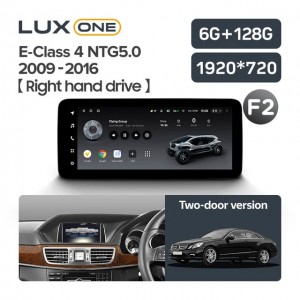 Штатная автомагнитола на Android TEYES LUX ONE для Mercedes-Benz E-Class 4 NTG5.0 W212, S207, A207, S212, C207 2009-2016 (Версия F2) (Правый руль) 6/128gb