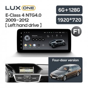 Штатная автомагнитола на Android TEYES LUX ONE для Mercedes-Benz E-Class 4 NTG4.0 W212, S207, A207, S212, C207 2009-2012 (Версия F1) 6/128gb