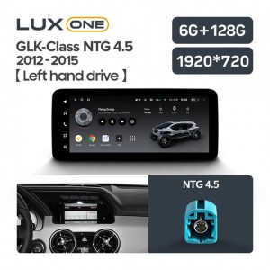 Штатная автомагнитола на Android TEYES LUX ONE для Mercedes-Benz GLK-Class NTG4.5 2012-2015 6/128gb
