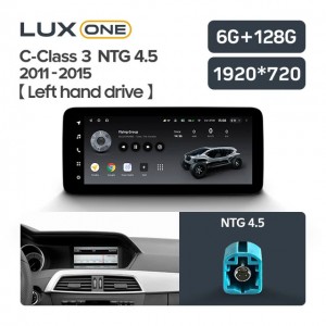 Штатная автомагнитола на Android TEYES LUX ONE для Mercedes-Benz C-Class 3 NTG4.5 2011-2015 6/128gb