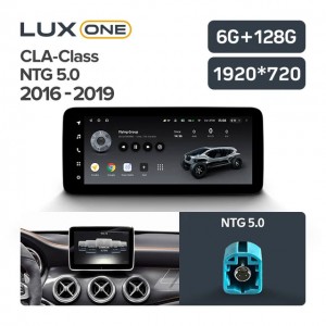 Штатная автомагнитола на Android TEYES LUX ONE для Mercedes-Benz CLA-Class NTG5.0 2016-2019 6/128gb