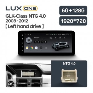 Штатная автомагнитола на Android TEYES LUX ONE для Mercedes-Benz GLK-Class NTG4.0 2008-2012 6/128gb