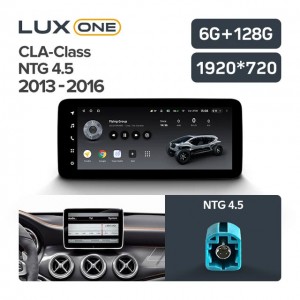 Штатная автомагнитола на Android TEYES LUX ONE для Mercedes-Benz CLA-Class NTG4.5 2013-2016 6/128gb