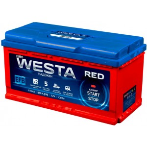 Аккумулятор WESTA RED EFB 110 R (110 А/Ч, 880 А)