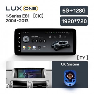 Штатная автомагнитола на Android TEYES LUX ONE для BMW 1-Series E81 2004-2013 (Версия CIC) 6/128gb