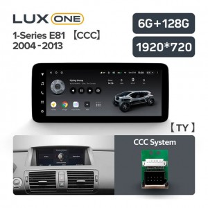 Штатная автомагнитола на Android TEYES LUX ONE для BMW 1-Series E81 2004-2013 (Версия CCC) 6/128gb