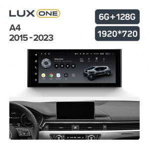 Штатная автомагнитола на Android TEYES LUX ONE для Audi A4 2015-2023 6/128gb
