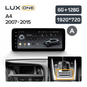 Штатная автомагнитола на Android TEYES LUX ONE для Audi A4 2007-2015 (Версия A) 6/128gb