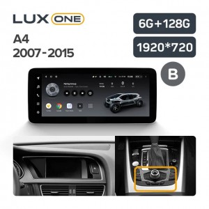 Штатная автомагнитола на Android TEYES LUX ONE для Audi A4 2007-2015 (Версия B) 6/128gb