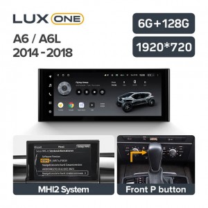 Штатная автомагнитола на Android TEYES LUX ONE для Audi A6 / A6L 2014-2018 6/128gb