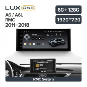 Штатная автомагнитола на Android TEYES LUX ONE для Audi A6 / A6L RMC 2011-2018 6/128gb