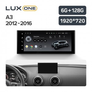 Штатная автомагнитола на Android TEYES LUX ONE для Audi A3 2012-2016 6/128gb