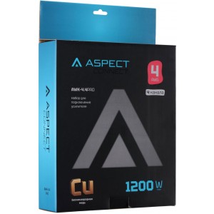 Набор для подключения усилителей ASPECT AWK-4.4PRO