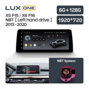 Штатная автомагнитола на Android TEYES LUX ONE для BMW X5 F15 / X6 F16 NBT 2013-2020 6/128gb