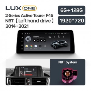 Штатная автомагнитола на Android TEYES LUX ONE для BMW 2-Series Active Tourer F45 NBT 2014-2021 6/128gb