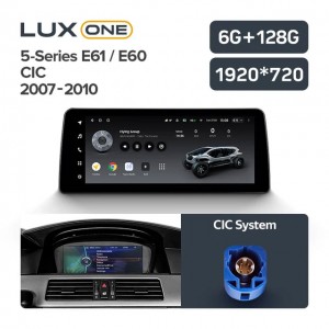 Штатная автомагнитола на Android TEYES LUX ONE для BMW 5-Series E61 / E60 CIC 2007-2010 6/128gb