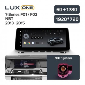 Штатная автомагнитола на Android TEYES LUX ONE для BMW 7-Series F01 / F02 NBT 2013-2015 6/128gb