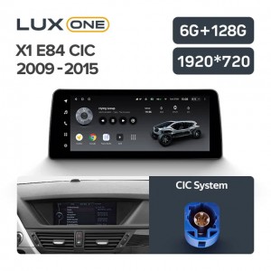 Штатная автомагнитола на Android TEYES LUX ONE для BMW X1 E84 CIC 2009-2015 6/128gb