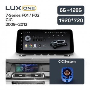 Штатная автомагнитола на Android TEYES LUX ONE для BMW 7-Series F01 / F02 CIC 2009-2012 6/128gb