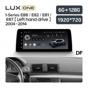 Штатная автомагнитола на Android TEYES LUX ONE для BMW 1-Series E88 / E82 / E81 / E87 2004-2014 6/128gb