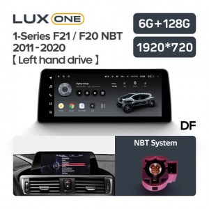 Штатная автомагнитола на Android TEYES LUX ONE для BMW 1-Series F21 / F20 NBT 2011-2020 6/128gb