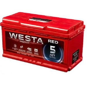 Аккумулятор WESTA RED 100 R (100 А/Ч, 910 А)