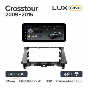 Штатная автомагнитола на Android TEYES LUX ONE для Honda Crosstour 1 TF 2009-2015 6/128gb
