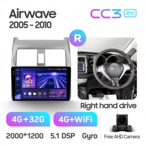 Штатная автомагнитола на Android TEYES CC3 2K для Honda Airwave GJ 2005-2010 (Версия R) (Правый руль) 3/32gb