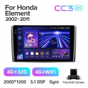 Штатная автомагнитола на Android TEYES CC3 2K для Honda Element YH 2002-2011 3/32gb