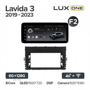 Штатная автомагнитола на Android TEYES LUX ONE для Volkswagen Lavida 3 2019-2023 (Версия F2) 6/128gb