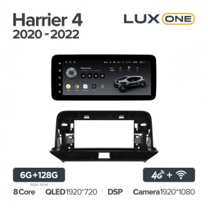 Штатная автомагнитола на Android TEYES LUX ONE для Toyota Harrier 4 XU80 2020-2022 9/128gb
