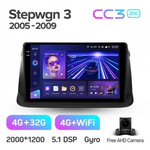 Штатная автомагнитола на Android TEYES CC3 2K для Honda Stepwgn 3 2005-2009 (Правый руль) 3/32gb