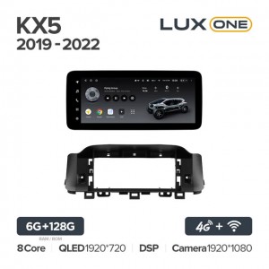 Штатная автомагнитола на Android TEYES LUX ONE для Kia KX5 2019-2022 6/128gb