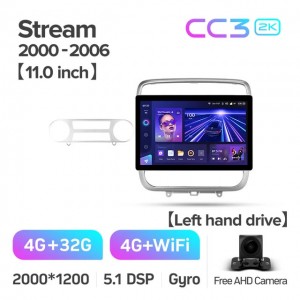 Штатная автомагнитола на Android TEYES CC3 2K для Honda Stream 1 2000-2006 3/32gb