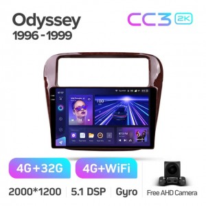 Штатная автомагнитола на Android TEYES CC3 2K для Honda Odyssey RA1 RA5 1996-1999 3/32gb