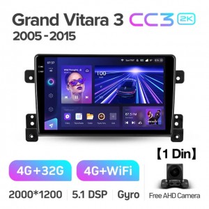 Штатная автомагнитола на Android TEYES CC3 2K для Suzuki Grand Vitara 3 2005-2015 3/32gb