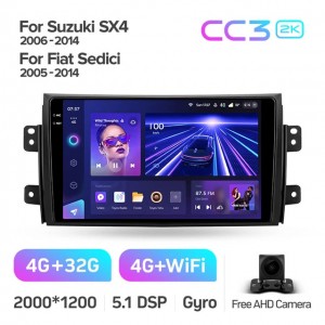 Штатная автомагнитола на Android TEYES CC3 2K для Suzuki SX4 1 2006-2014 3/32gb