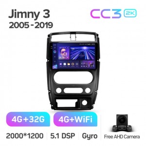 Штатная автомагнитола на Android TEYES CC3 2K для Suzuki Jimny 3 2005-2019 3/32gb