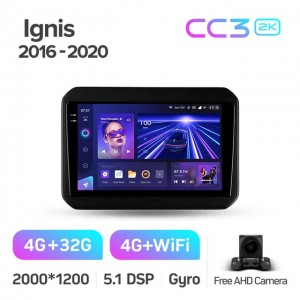 Штатная автомагнитола на Android TEYES CC3 2K для Suzuki Ignis 2016-2020 3/32gb