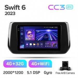 Штатная автомагнитола на Android TEYES CC3 2K для Suzuki Swift 6 2023 3/32gb