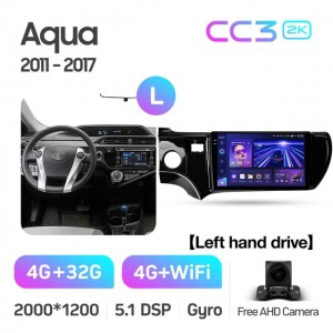 Штатная автомагнитола на Android TEYES CC3 2K для Toyota Aqua 2011-2017 (Версия L) 3/32gb