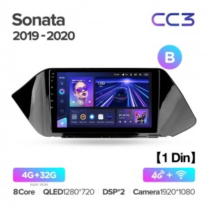 Штатная автомагнитола на Android TEYES CC3 2K для Hyundai Sonata DN8 2019-2020 (Версия B) 3/32gb