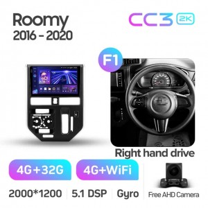 Штатная автомагнитола на Android TEYES CC3 2K для Toyota Tank Roomy 2016-2023 (Версия F1) (Правый руль) 3/32gb