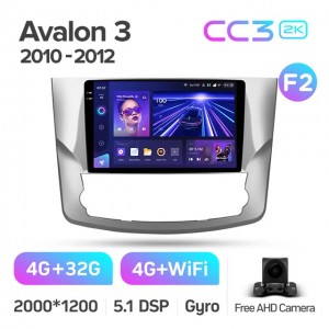 Штатная автомагнитола на Android TEYES CC3 2K для Toyota Avalon 3 XX30 2010-2012 (Версия F2) 3/32gb