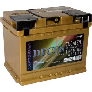 Аккумулятор DECUS ЗОЛОТО L+ (66 А/Ч, 700 А)